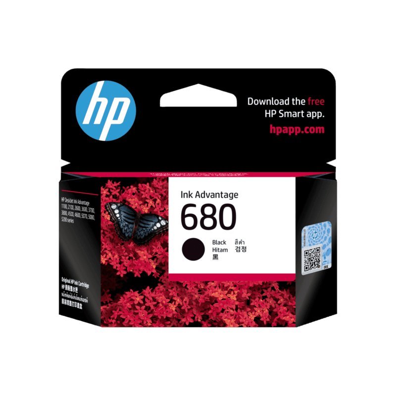 HP 680 Black Ink Cartridge