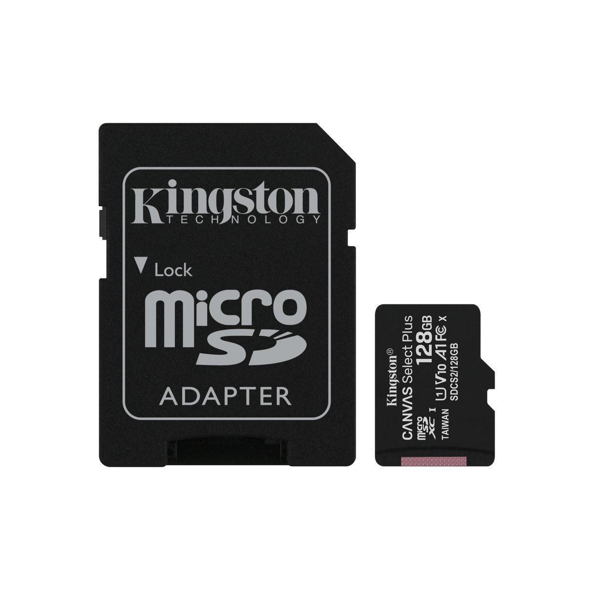 Kingston Canvas 128GB, microSD 150MB/s