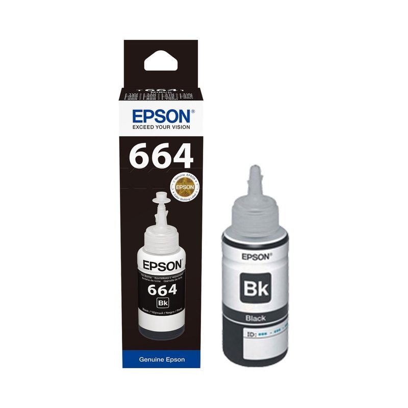 Epson T664, Black Ink Bottle