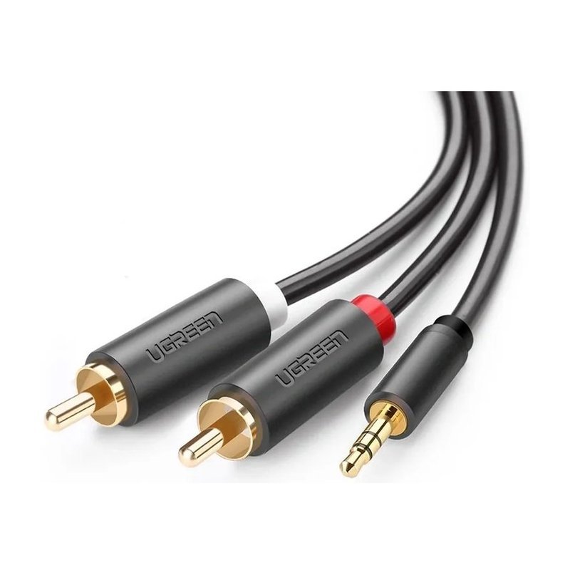 UGREEN 10512, 3m 3.5mm Male to 2RCA Male Audio Cable