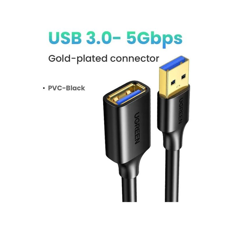 UGREEN 10373, 2m USB 3.0 Extension Cable