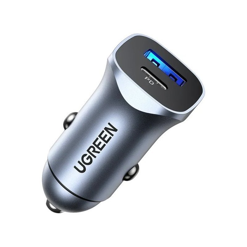 UGREEN 30780, 24W USB-C + USB-A Car Charger