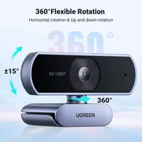 UGREEN 15728, FHD 1080P Webcam - view 6
