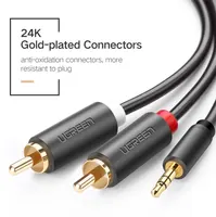 UGREEN 10512, 3m 3.5mm Male to 2RCA Male Audio Cable - view 3