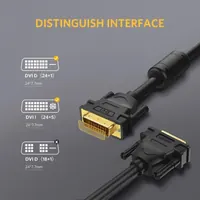 UGREEN 11606, 1.5m DVI Male to Male Cable - view 3