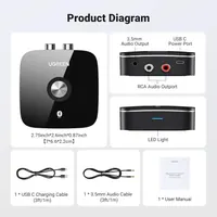 UGREEN 40759, Wireless Audio Receiver 2RCA, 3.5mm - view 5