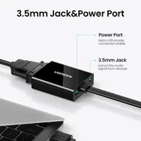 UGREEN MM103 40248, HDMI to VGA + 3.5mm Audio Converter - view 2