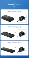 UGREEN 40201, HDMI 2-Port Splitter UK Adapter - view 5