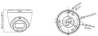 Hikvision DS-2CE72DF3T-F, 2MP Color Dome - view 2