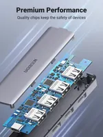UGREEN CM219 70336, USB-C 4-Port USB 3.0 Hub - view 5