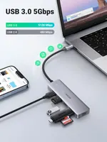 UGREEN CM219 70336, USB-C 4-Port USB 3.0 Hub - view 7