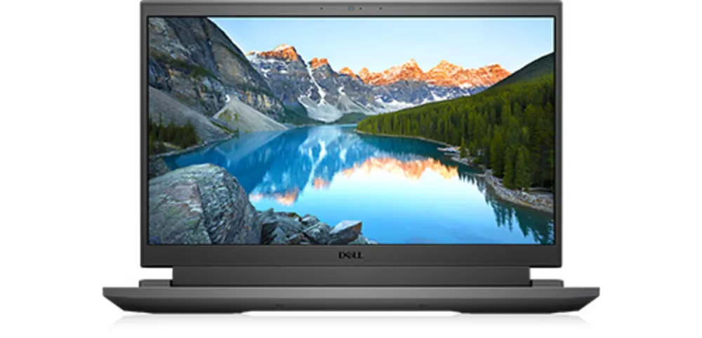 Dell G15 5511 gaming laptop front view