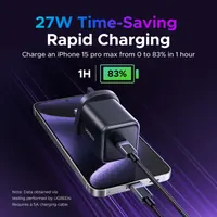 UGREEN 45W GaN USB-C Fast Charger, UK Plug - view 4
