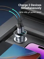 UGREEN 30780, 24W USB-C + USB-A Car Charger - view 3