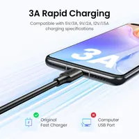 UGREEN 60116, 1m USB-A to USB-C Fast Charging Cable - view 2