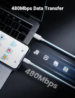 UGREEN 10493, 1m USB-C to Lightning Charging Cable - view 3