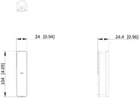 Hikvision DS-PDMC-EG2-WE, AX PRO 868 Door Sensor - view 2